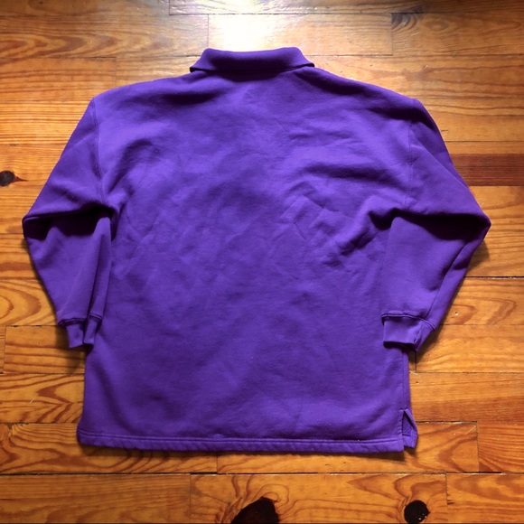 VTG Honors Eggplant / Violet Sweater - Picture 2 of 5